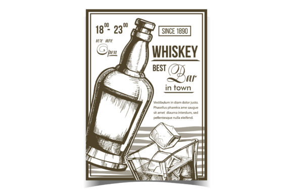 Download Whiskey Relaxation Bar Advertise Poster - Advertise Collection