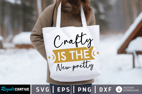 Download Crafty is the New Pretty Svg Design - Crafty Collection