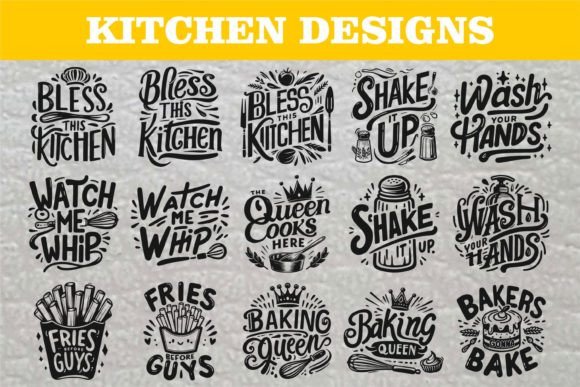 Download Crafty Kitchen Decor: SVG Bundle - Crafty Collection