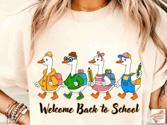 Download Silly Goose Back to School Png - Back to school Collection