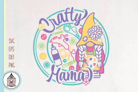 Download Crafty Mama Gnome - Crafty Collection